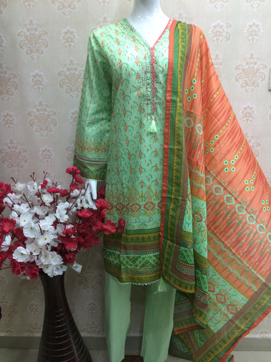 Pakistani Original riwayat mint green