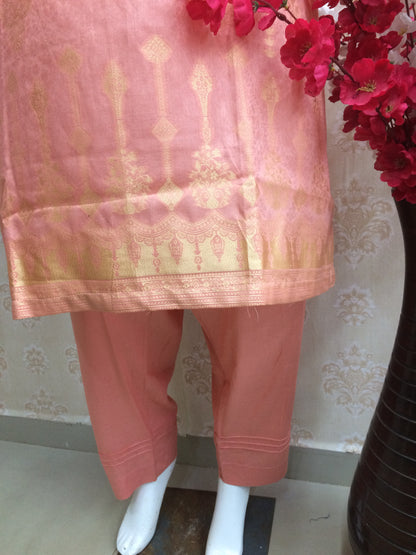 Saphron 2 pcs set dark peach