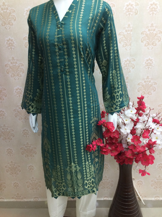 Saphron 2 pcs set green white