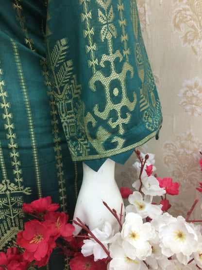 Saphron 2 pcs set green white