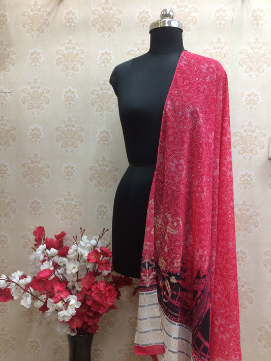 Rani georgette dupatta