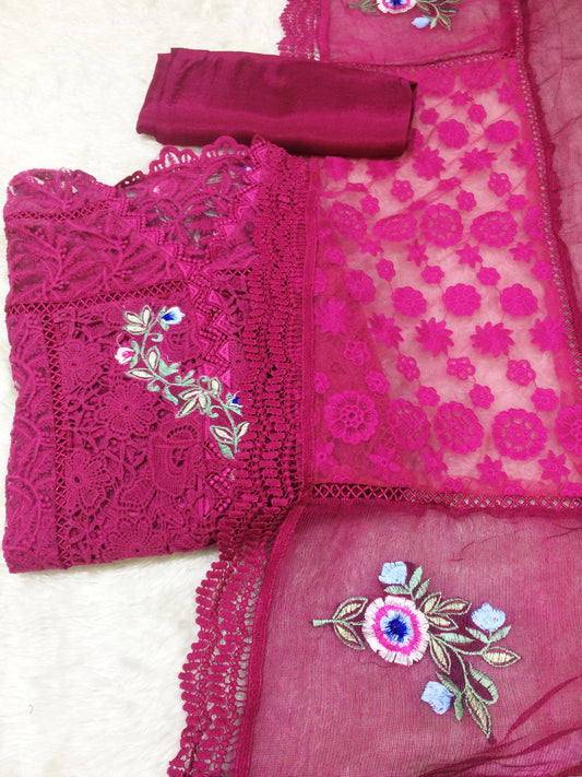 Mah-e-gulshan rani 4pcs dress material