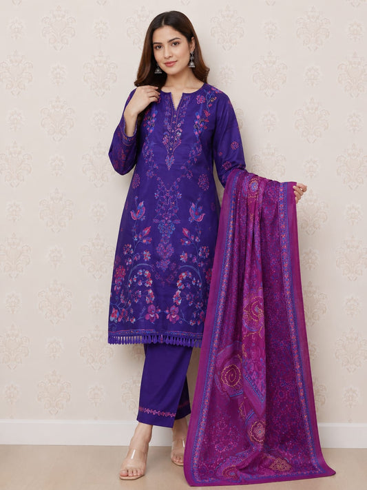 Faiqa Pakistani style 3-Piece Suit