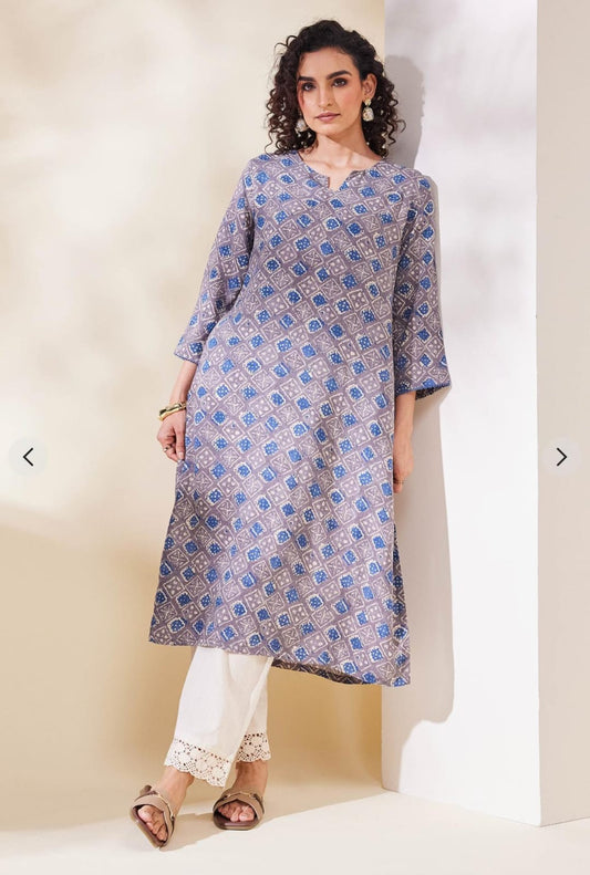 Vaani Gray Kurta