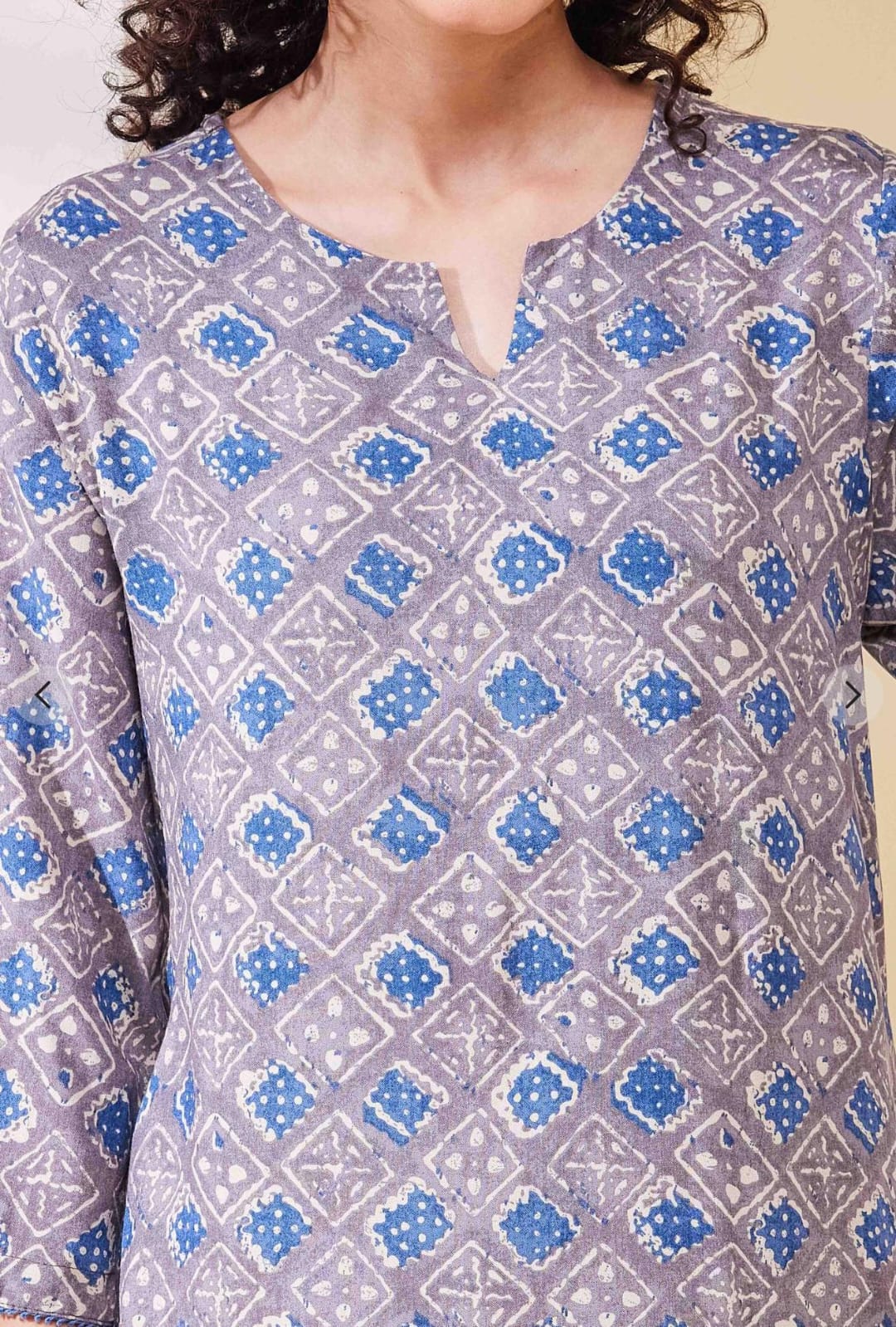 Vaani Gray Kurta