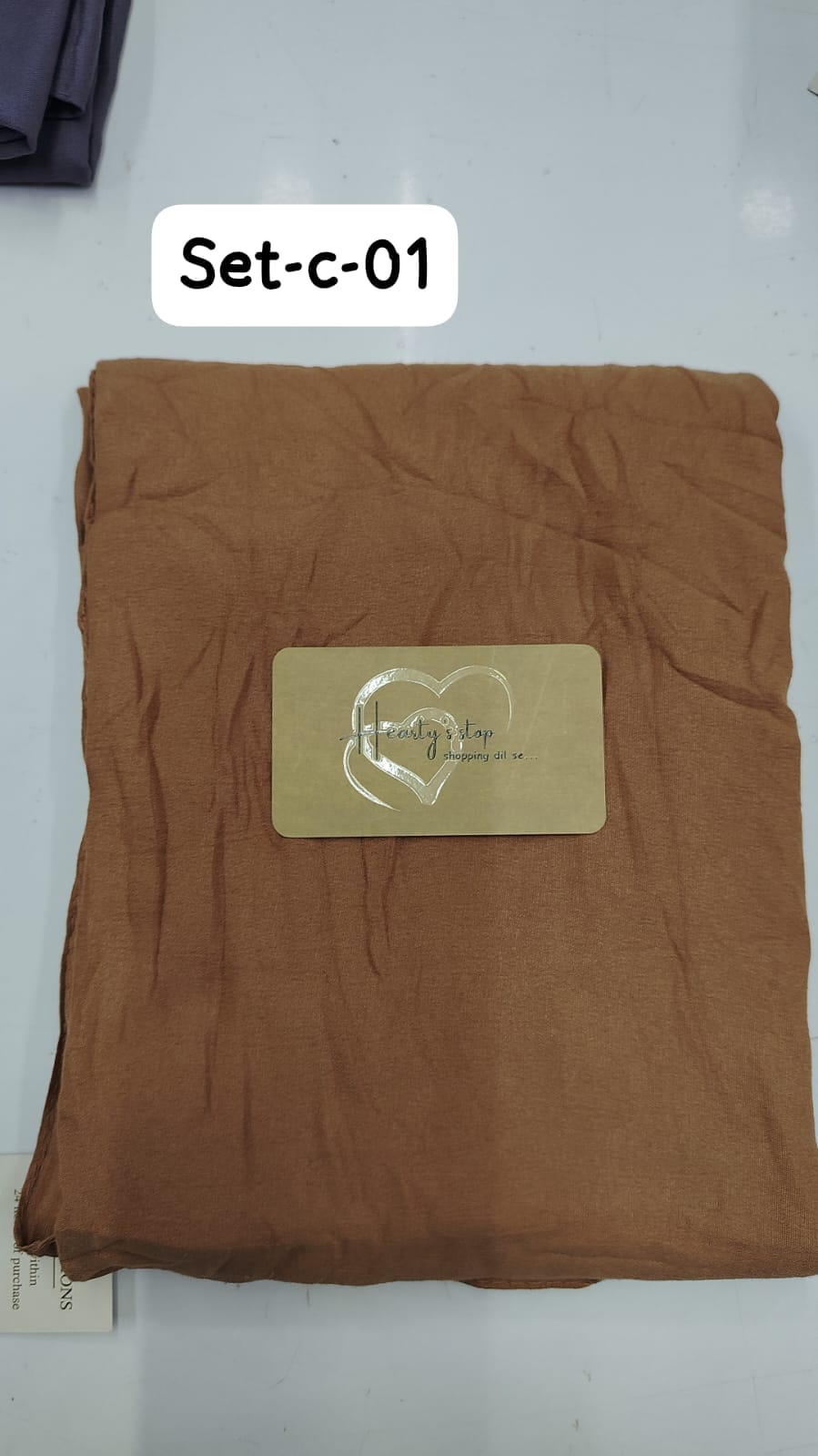 Modal Cotton Hijab Set-C