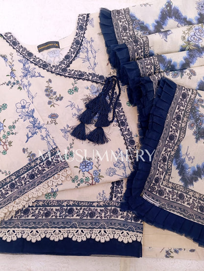 Mausummery vol 6 white and navy