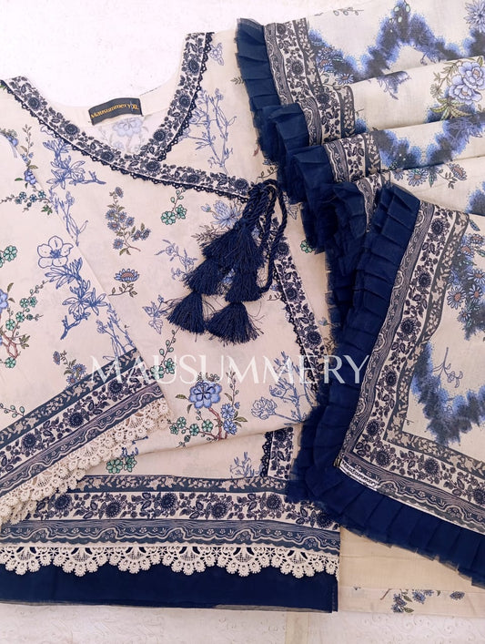 Mausummery vol 6 white and navy