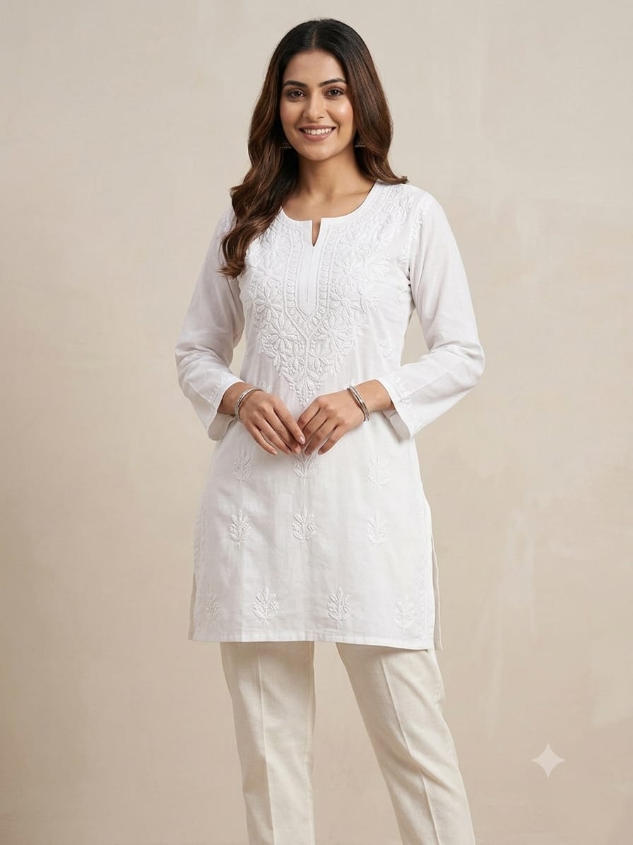 White short kurti