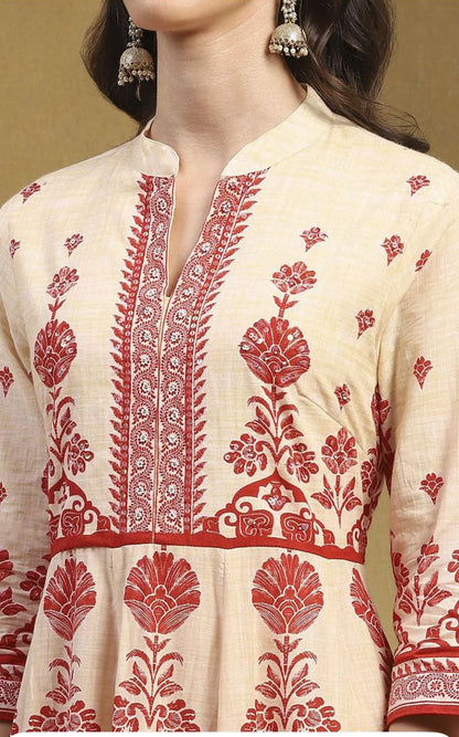 Saffron & Rouge Printed Cotton 2-Piece Set