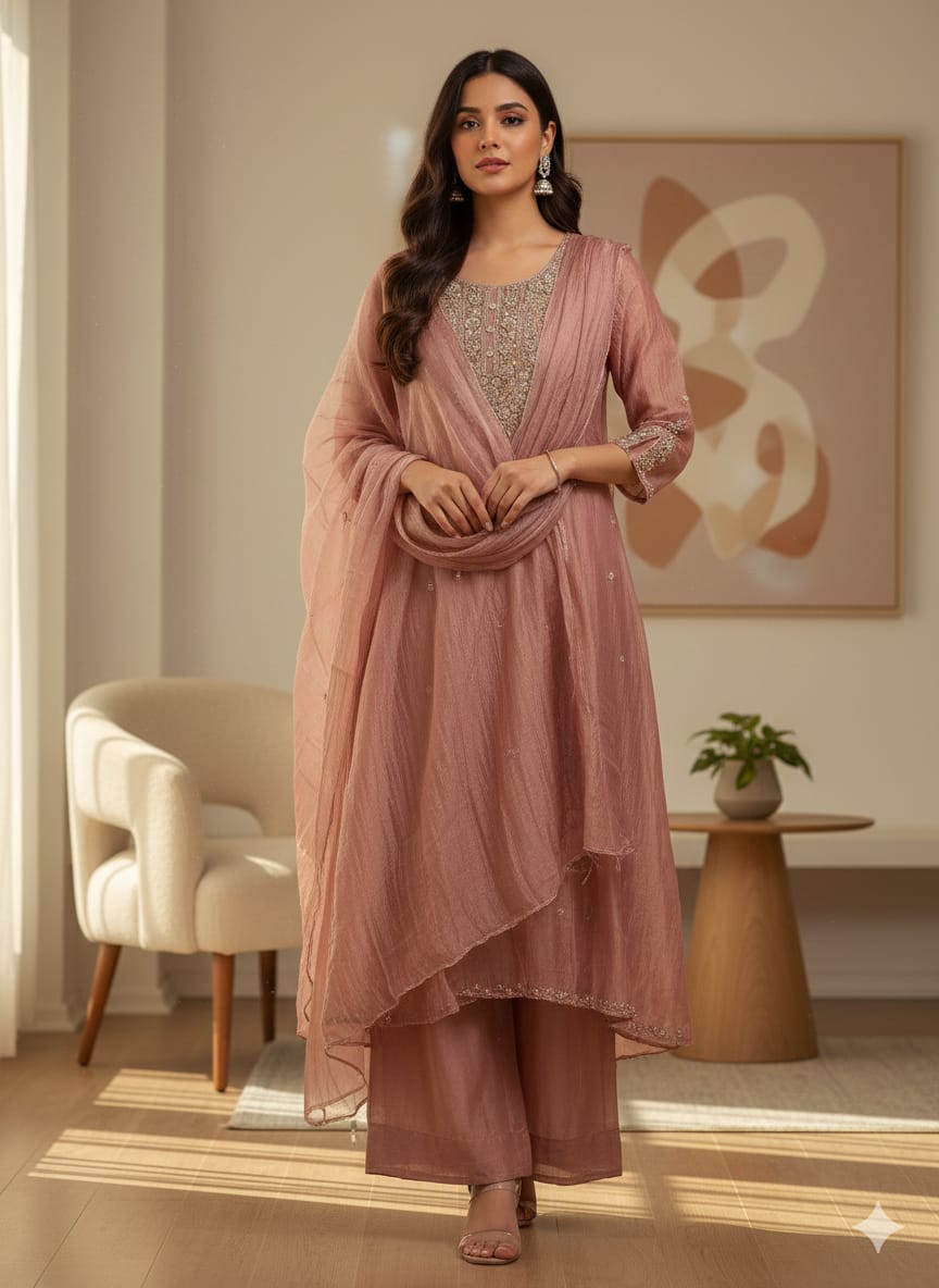 Festive Palazzo Suit