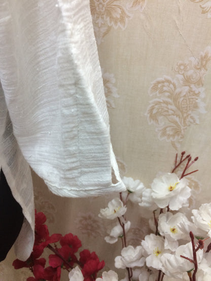 Pure White Cotton Tunic Kurta