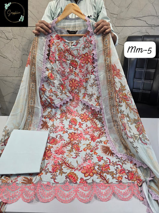 Sophiya Pakistani style floral suit