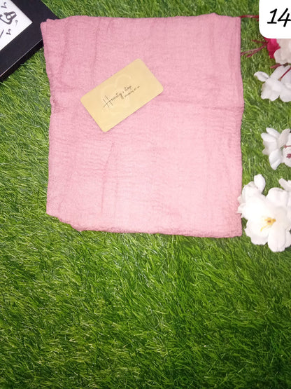 Crinckle cotton hijab