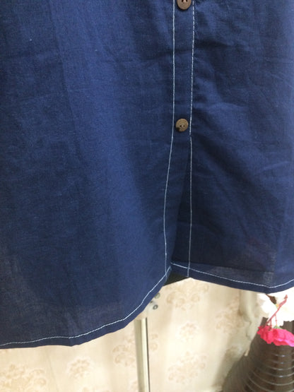 Navy Cotton Tunic