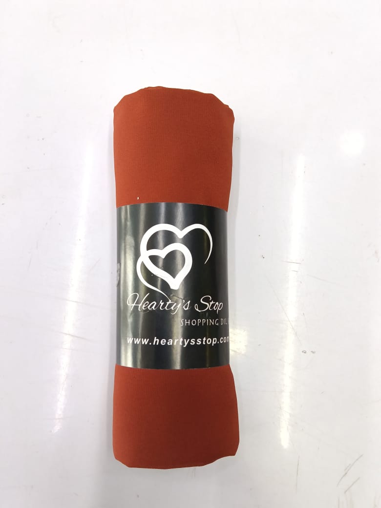 Premium Spice Orenge Chiffon Hijab