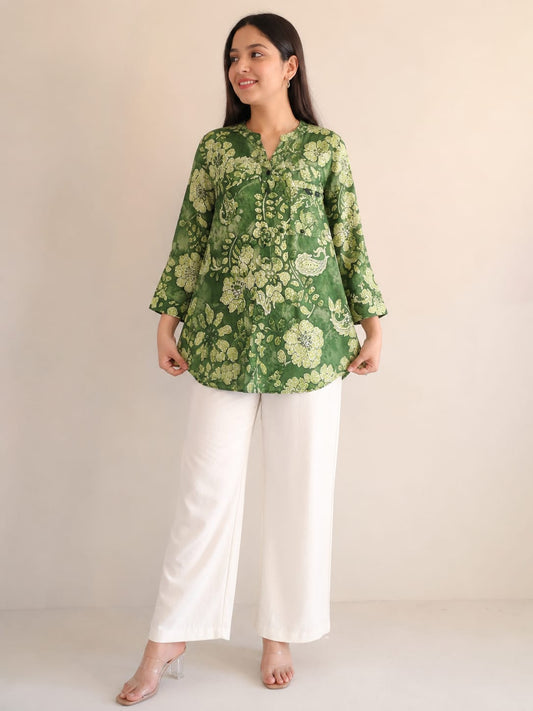 Jaipuri Short Single Kurti