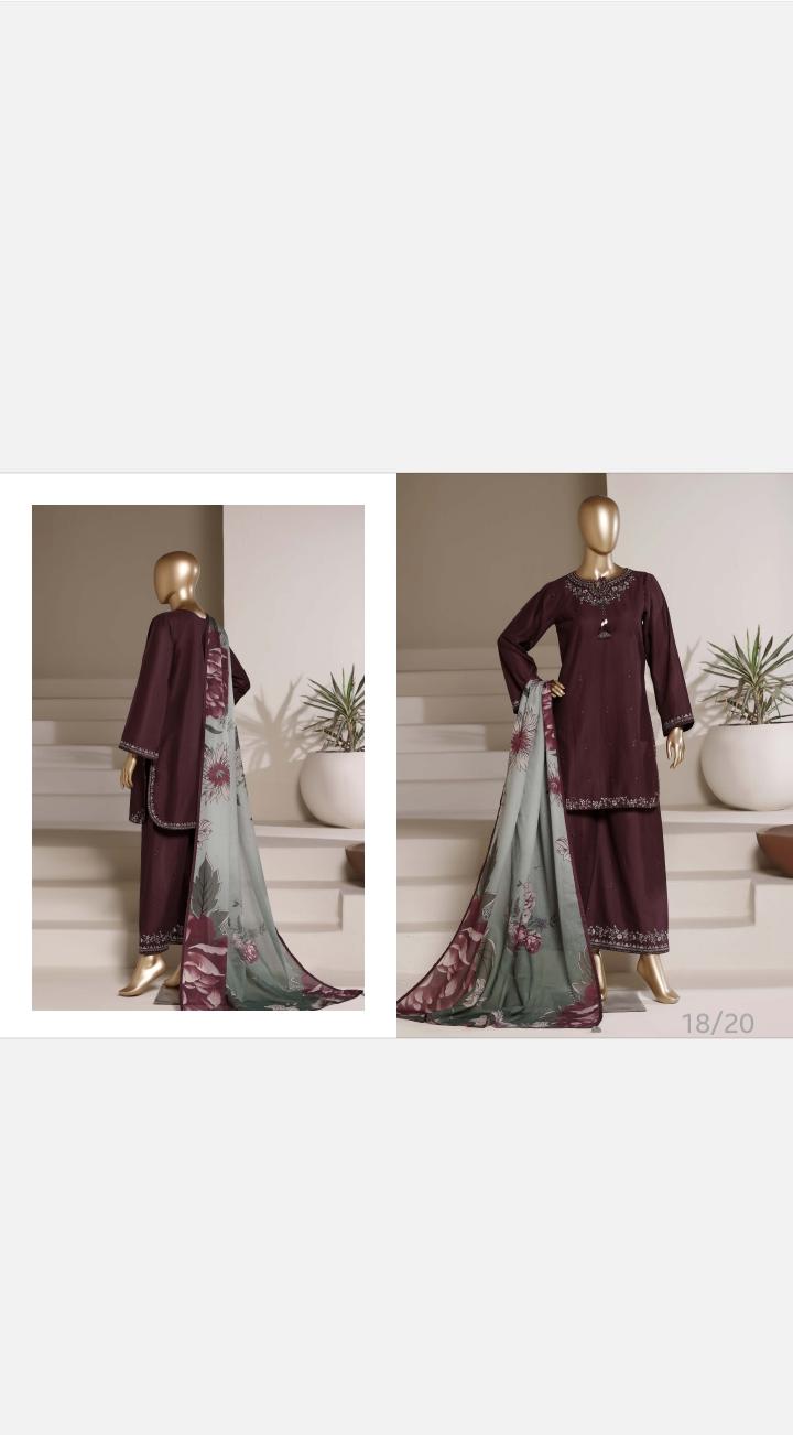 Sadabahar Eclair Embroidered 3 Piece Collection 2026