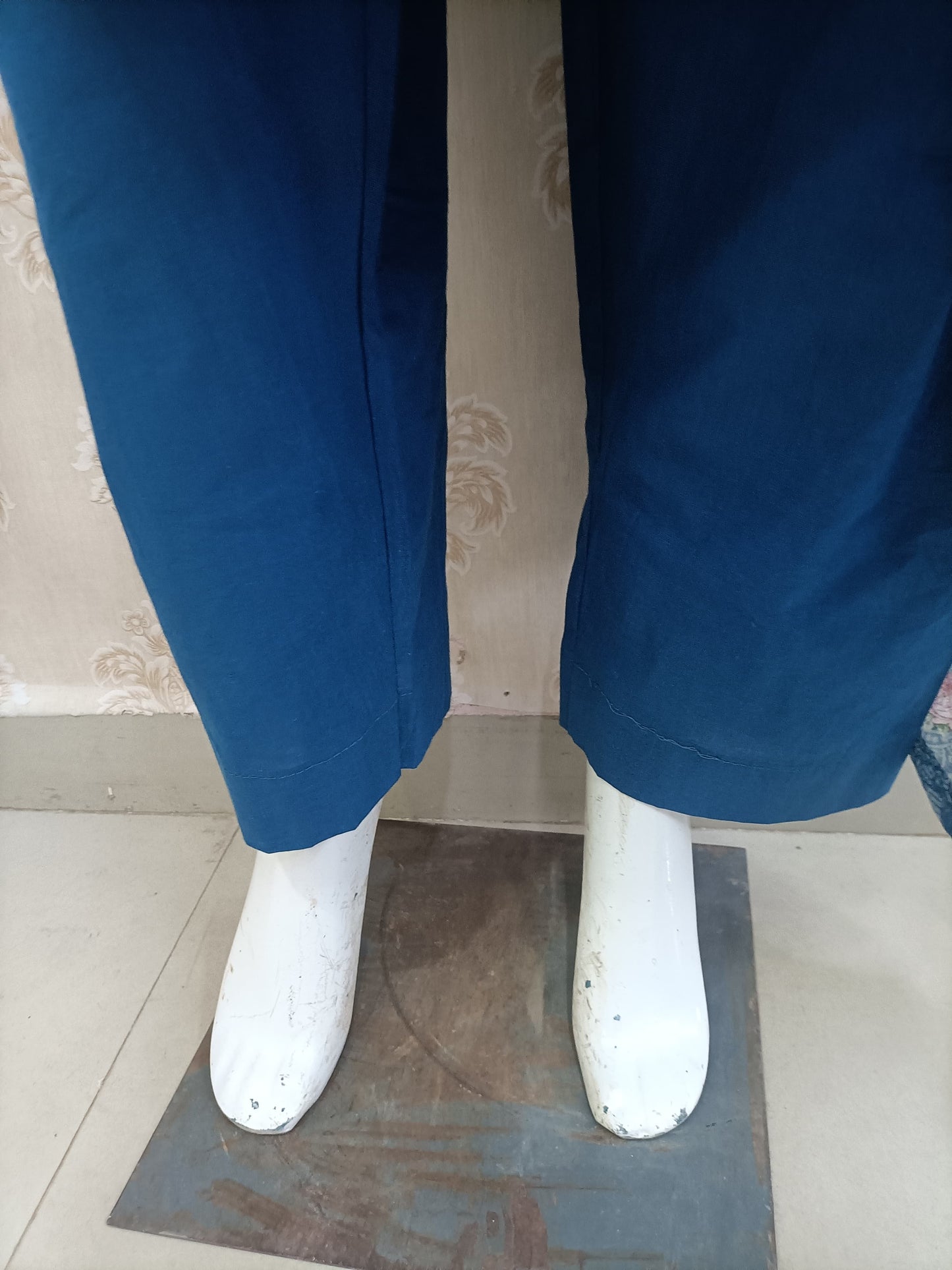 Pakistani style dress navy blue