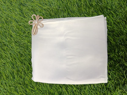 Premium White Chiffon Hijab