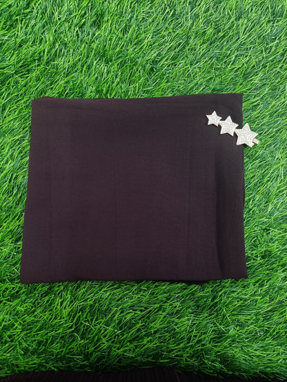 Premium Wine Purple Chiffon Hijab
