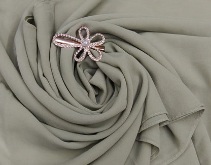 Premium Sea Grass Chiffon Hijab