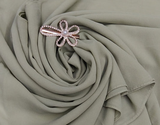 Premium Sea Grass Chiffon Hijab