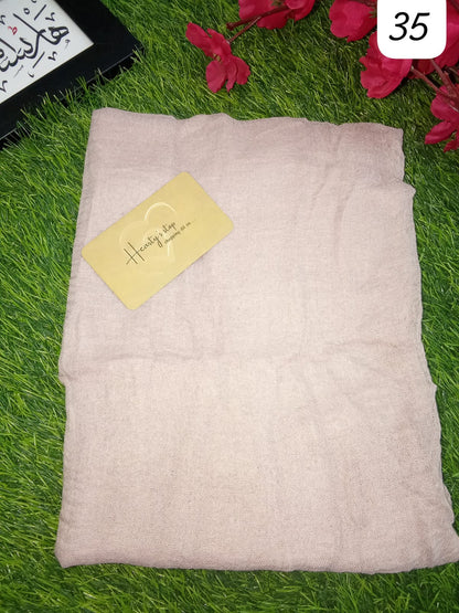 Crinckle cotton hijab