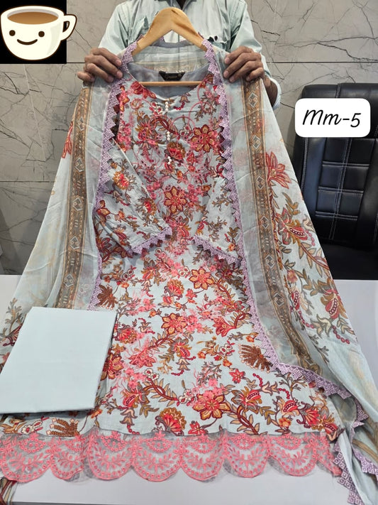 Sophiya Pakistani style floral suit