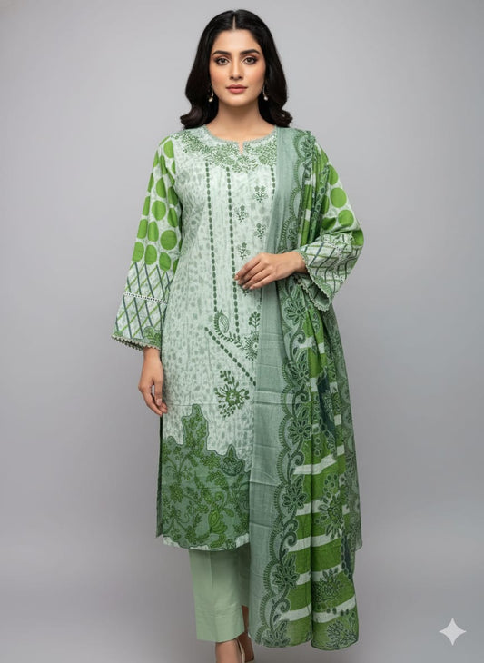 Pakistani dress mint green