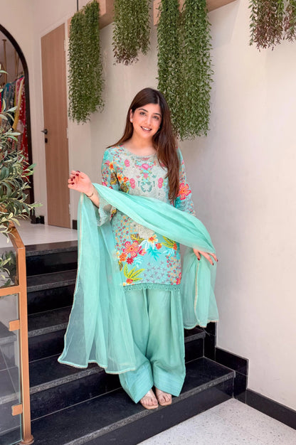 Rameen Farshi shalwar kurta set