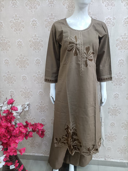 Rahila Floral Kurta Palazzos set
