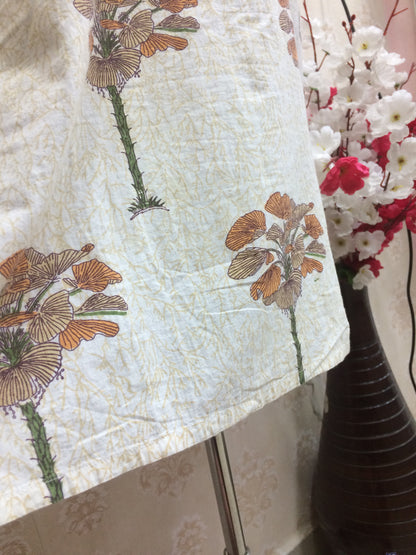 Block Print Cotton Kurti