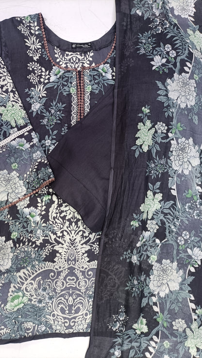 Pakistani dress black