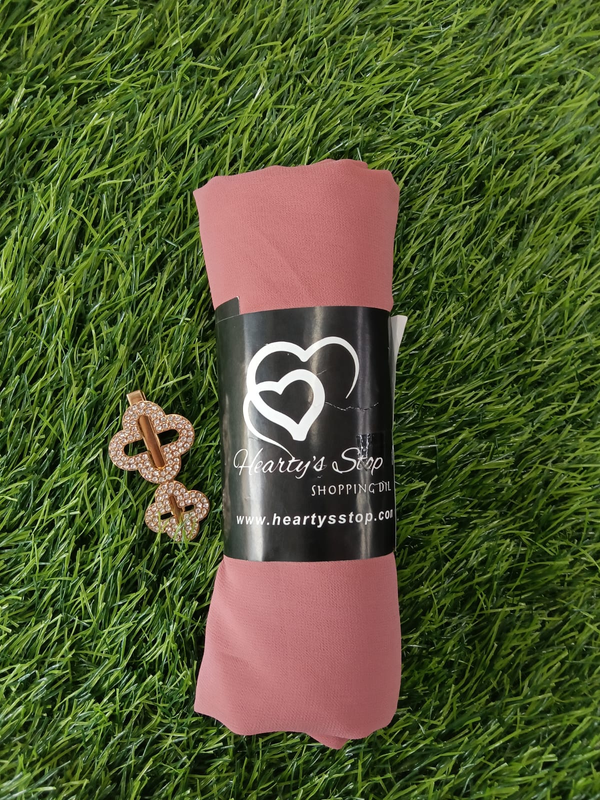 Premium Rose Pink Chiffon Hijab
