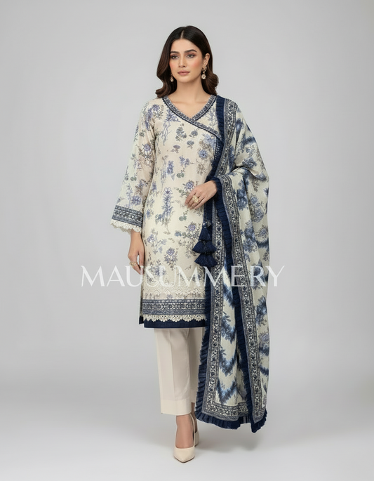 Mausummery vol 6 white and navy