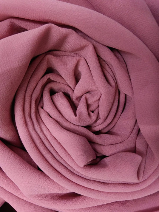 Premium Woodrose Chiffon Hijab