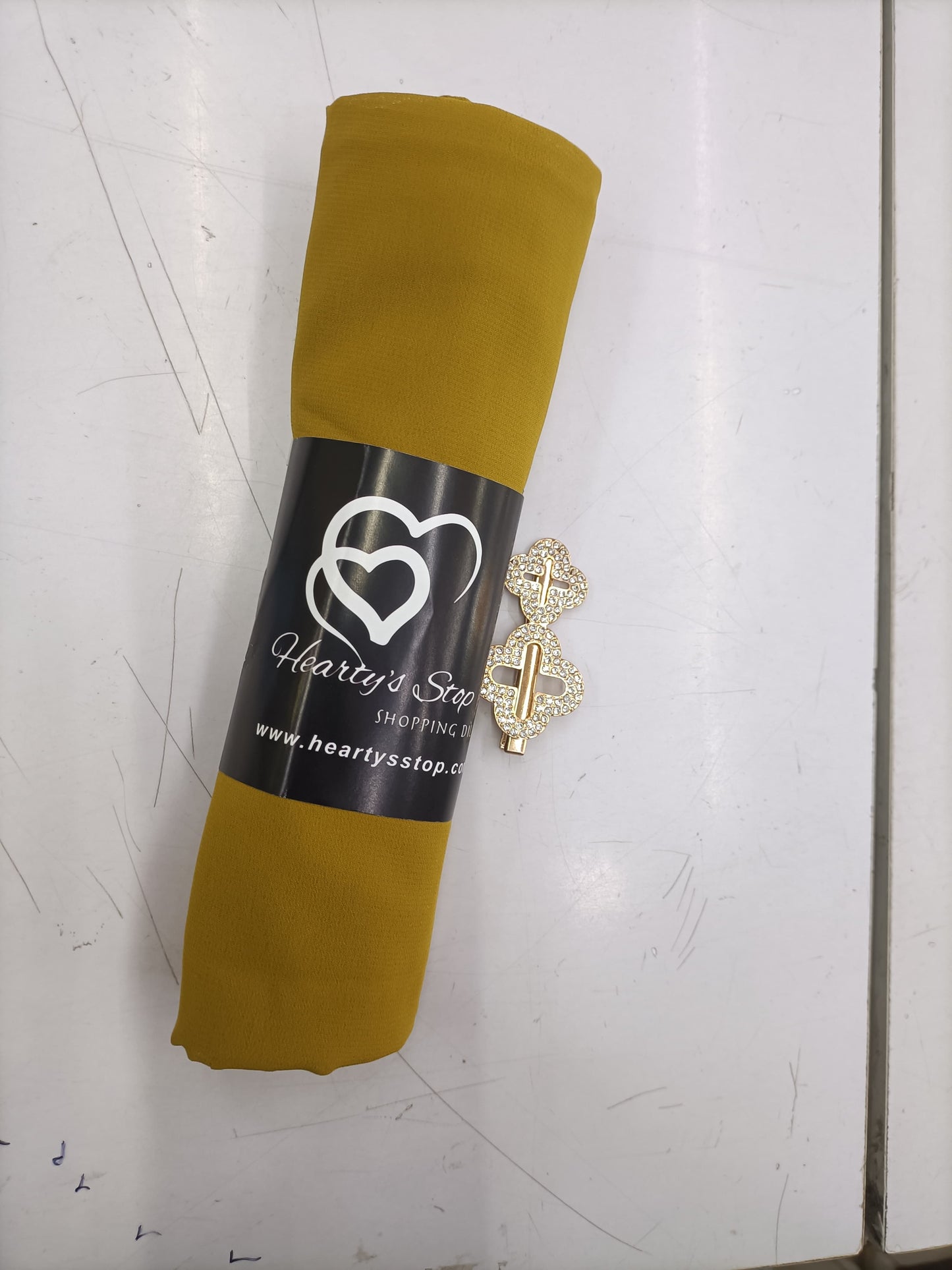Premium Mustard yellow Chiffon Hijab