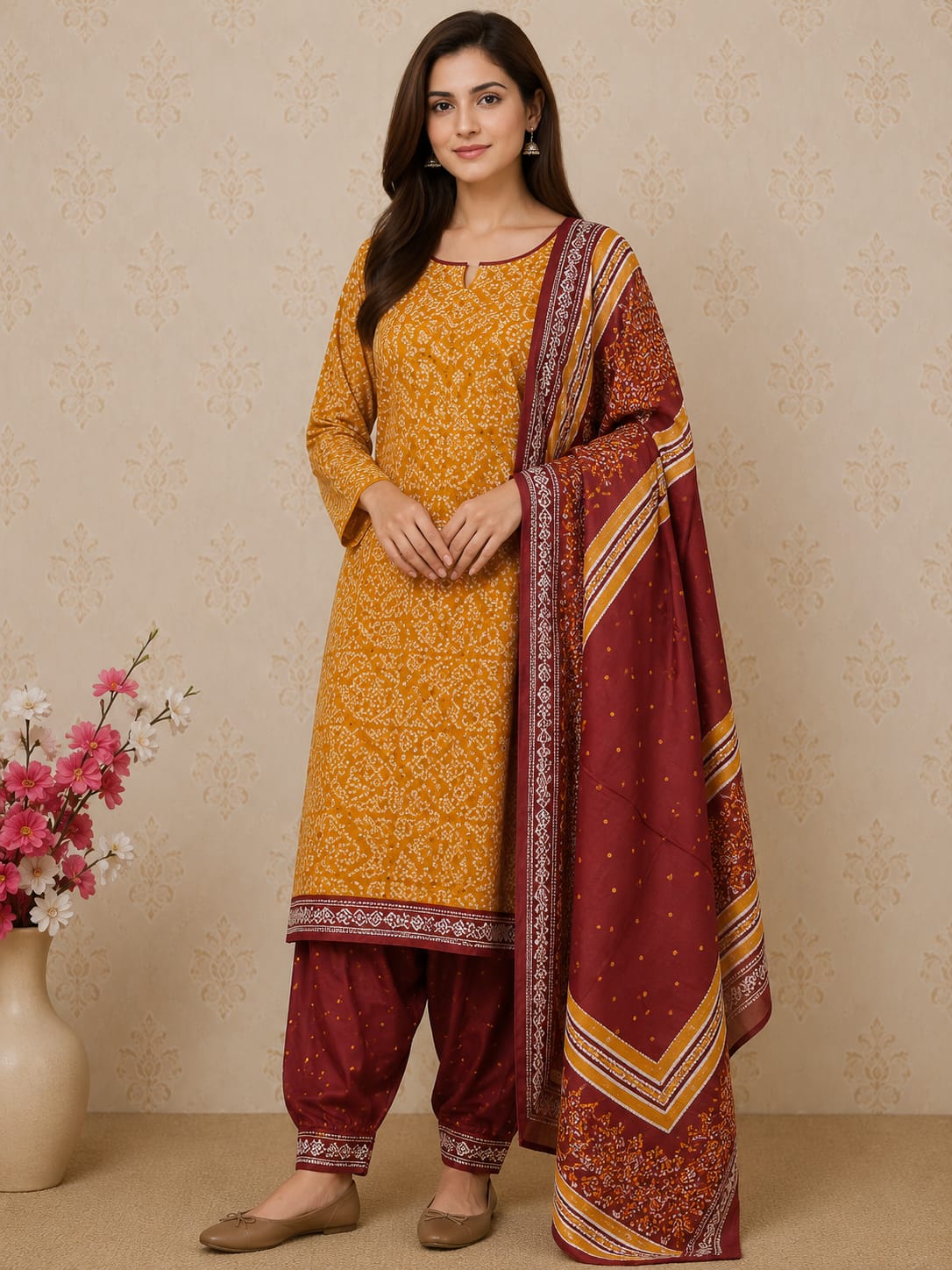 Pakistani style 3-Piece Set