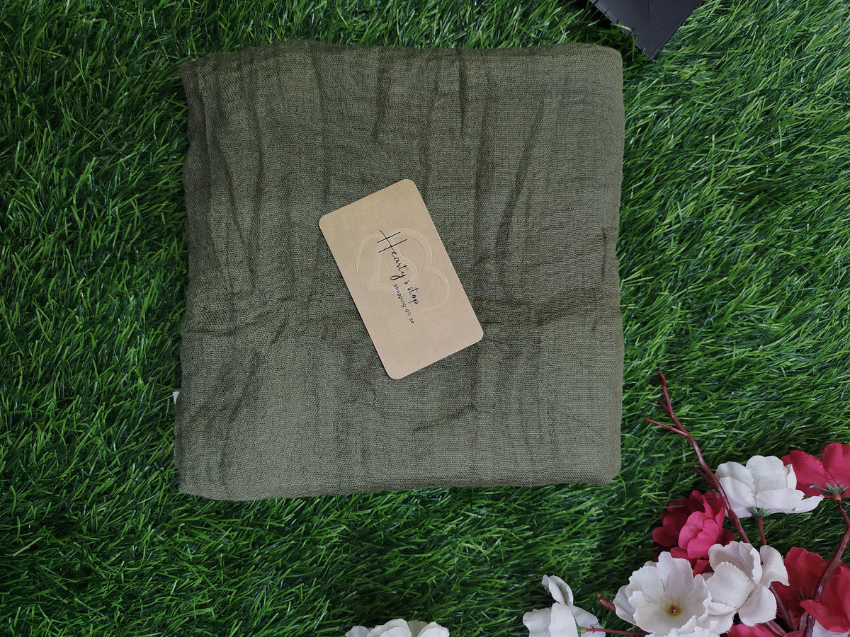 Crinckle cotton hijab