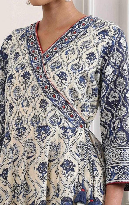 Biba Anarkali 3-Piece set