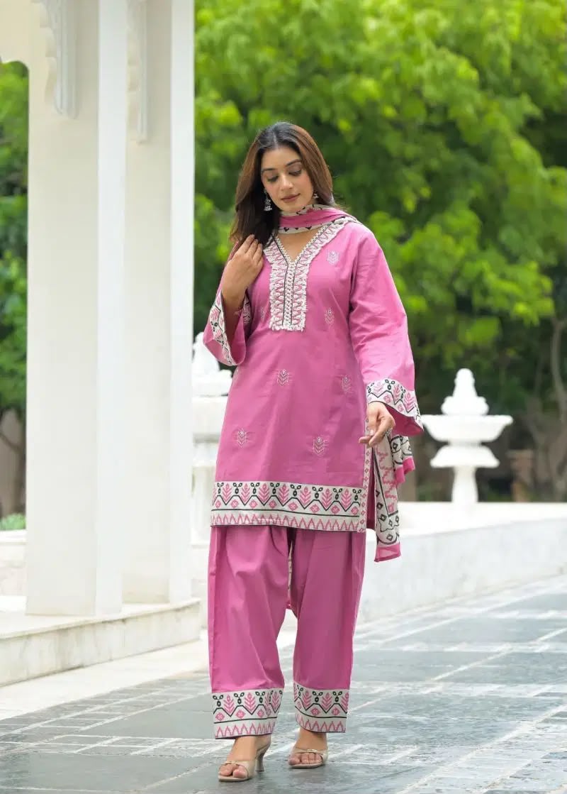 Farshi Shalwar 3-Piece Suit