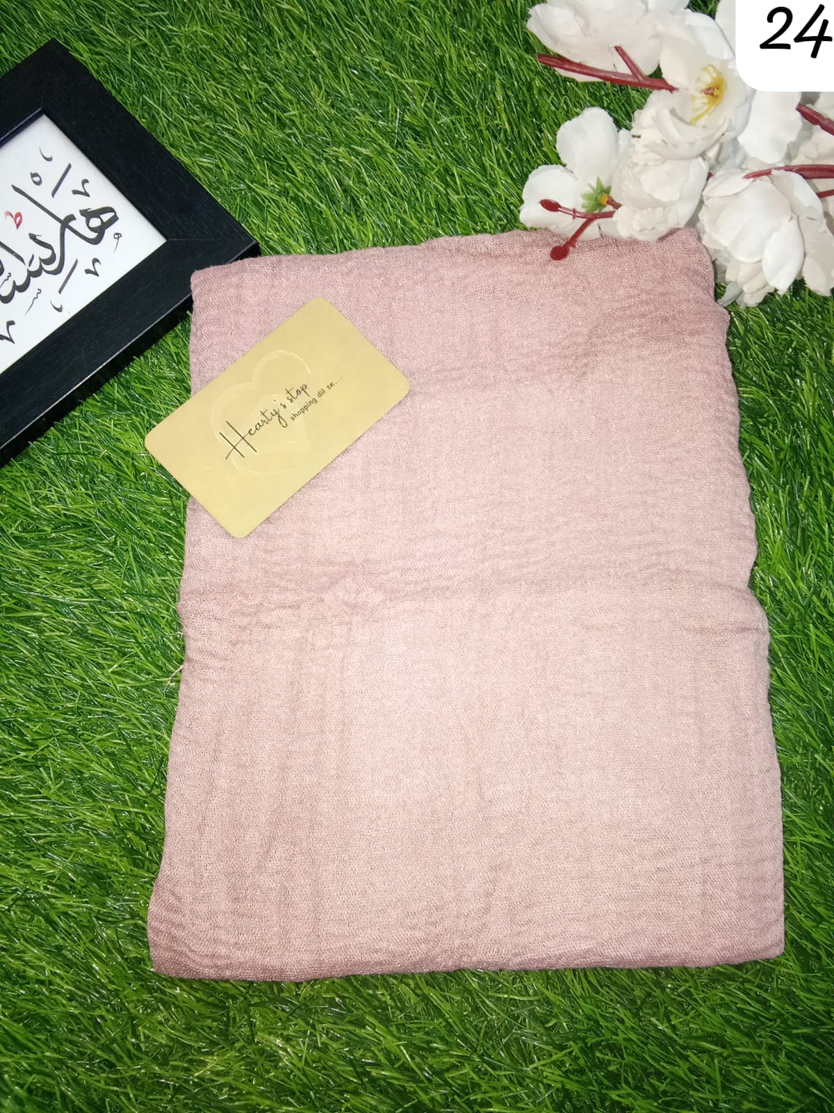 Crinckle cotton hijab