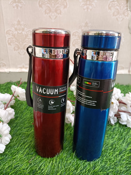 Premium Stainless Steel Vacuum Insulated Water Bottle (Red & Blue)