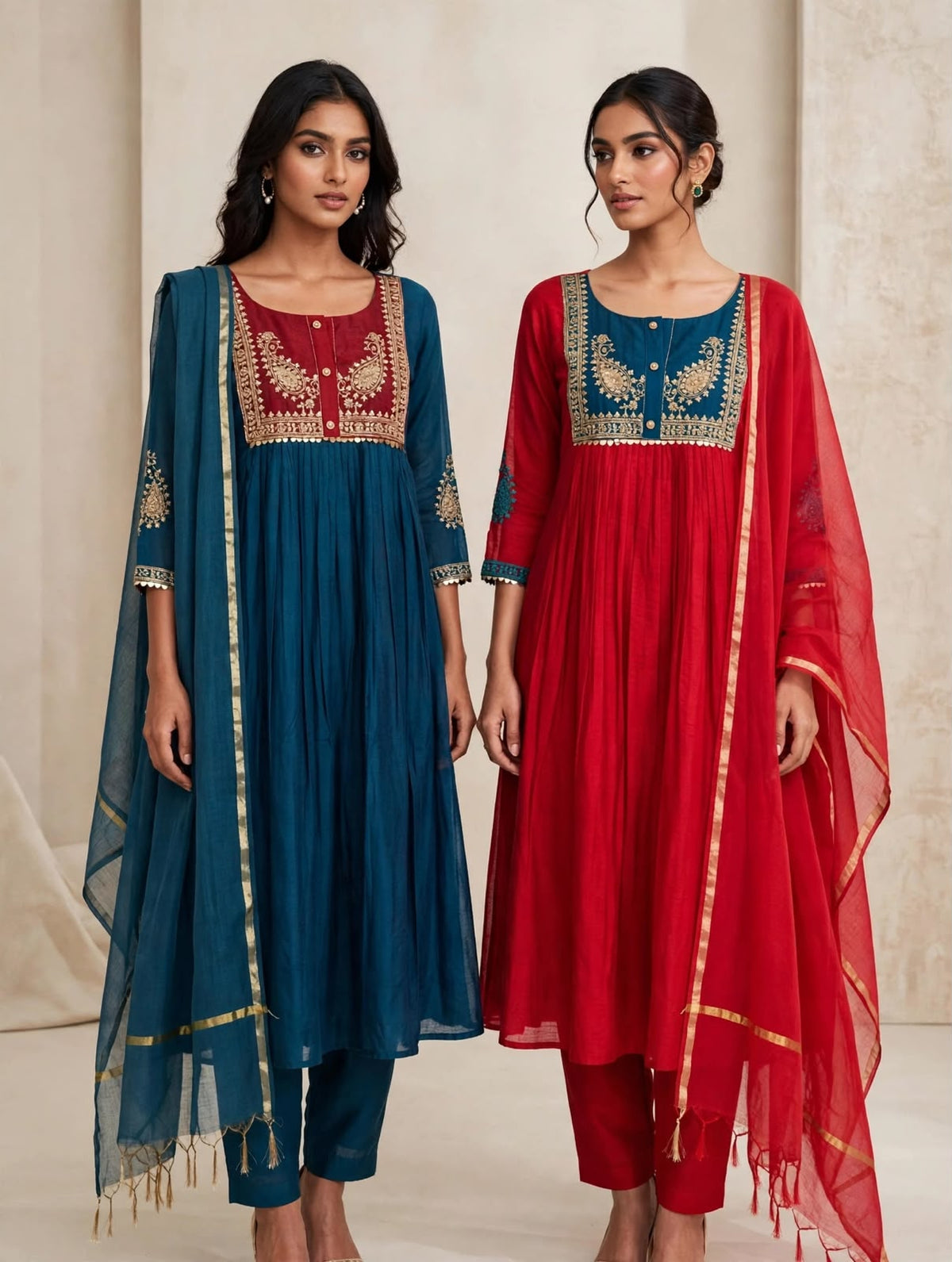 Anarkali 3-Piece Set