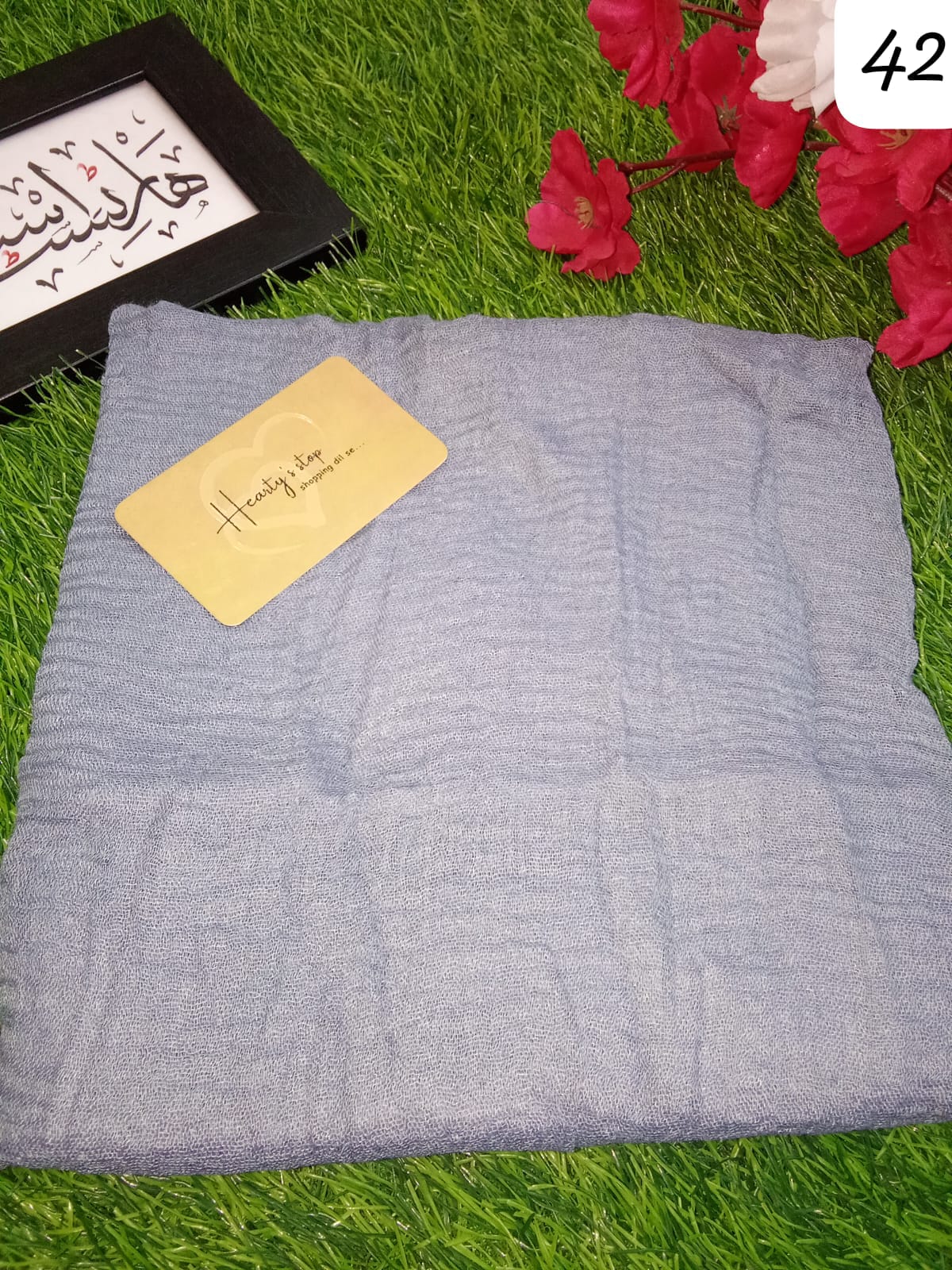 Crinckle cotton hijab