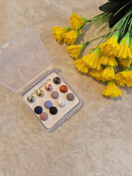 Ultimate Hijab Magnet Ultra-Strong Multi-Finish Pins