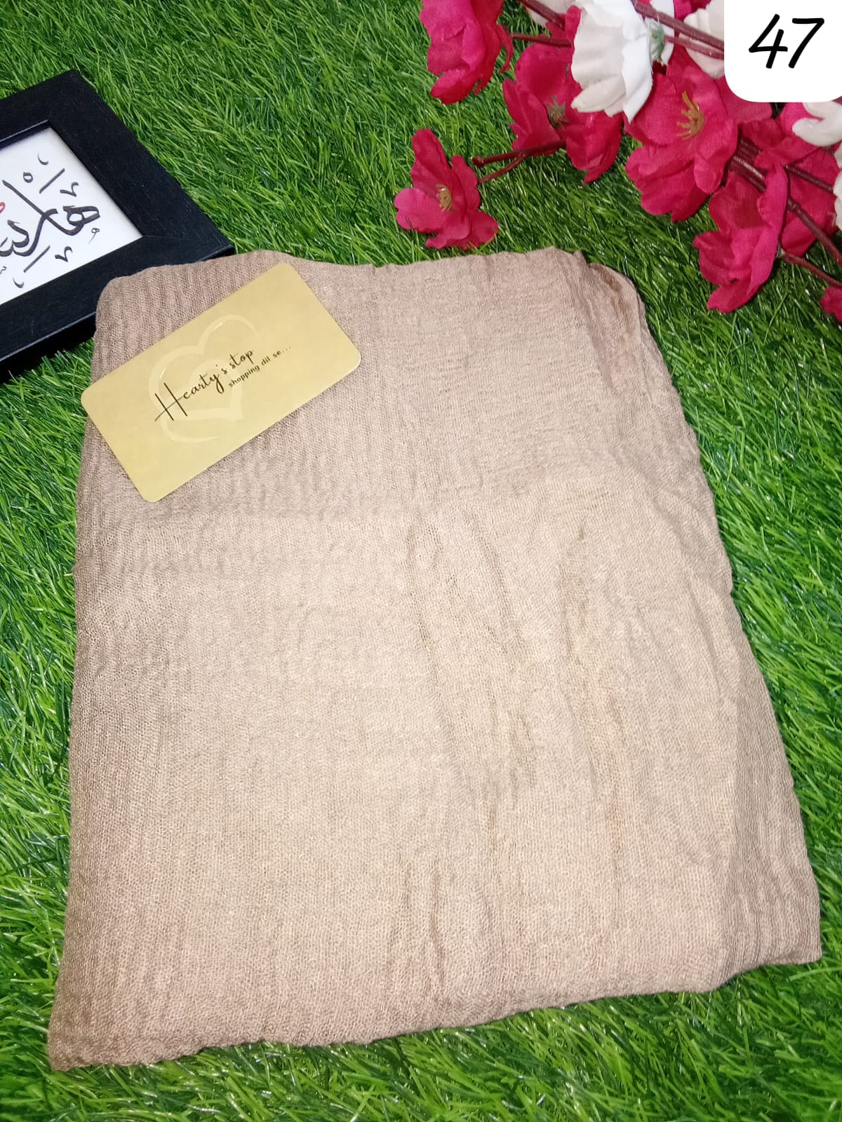 Crinckle cotton hijab