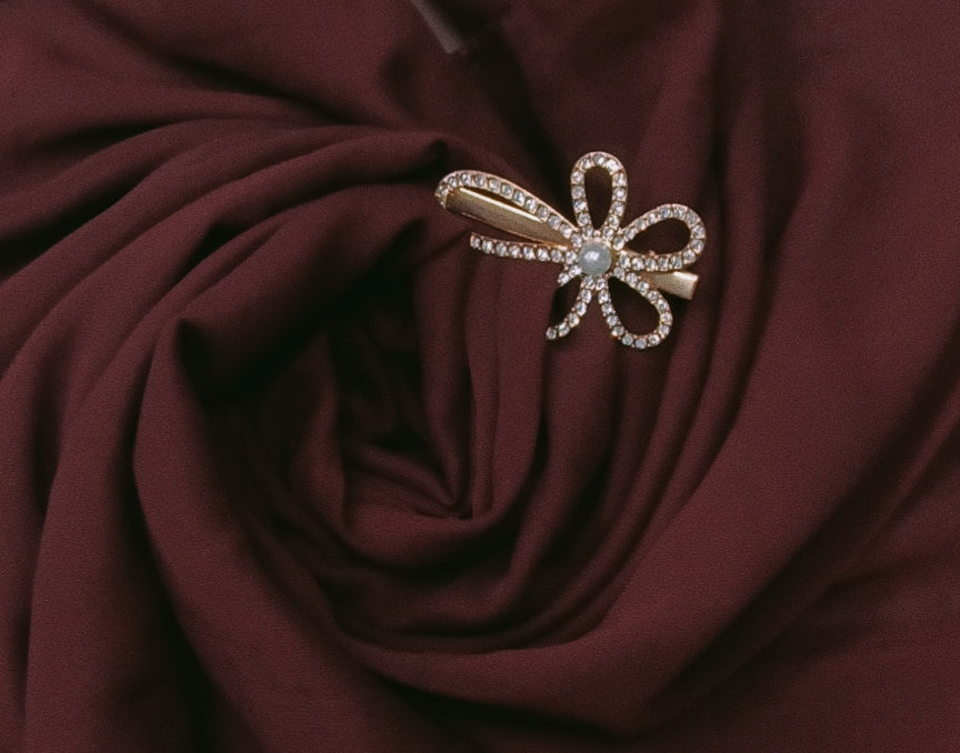 Premium Maroon Chiffon Hijab
