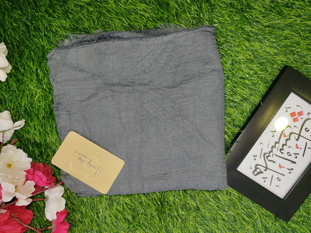 Crinckle cotton hijab